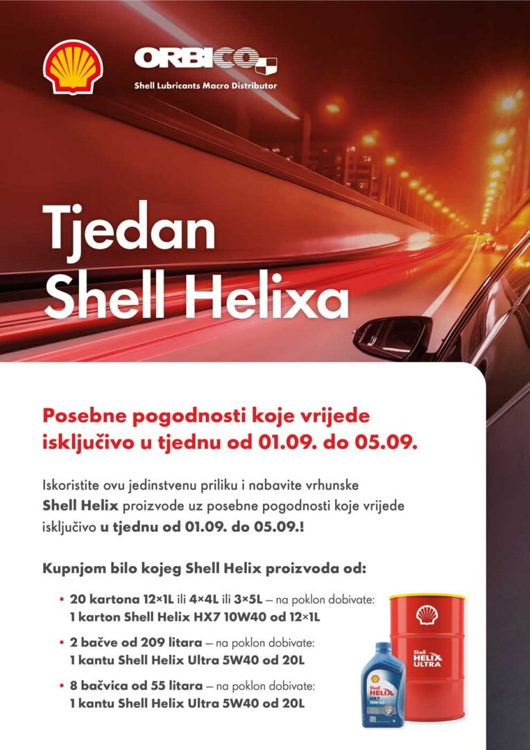 Tjedan Helix Ulja Orbico Maziva